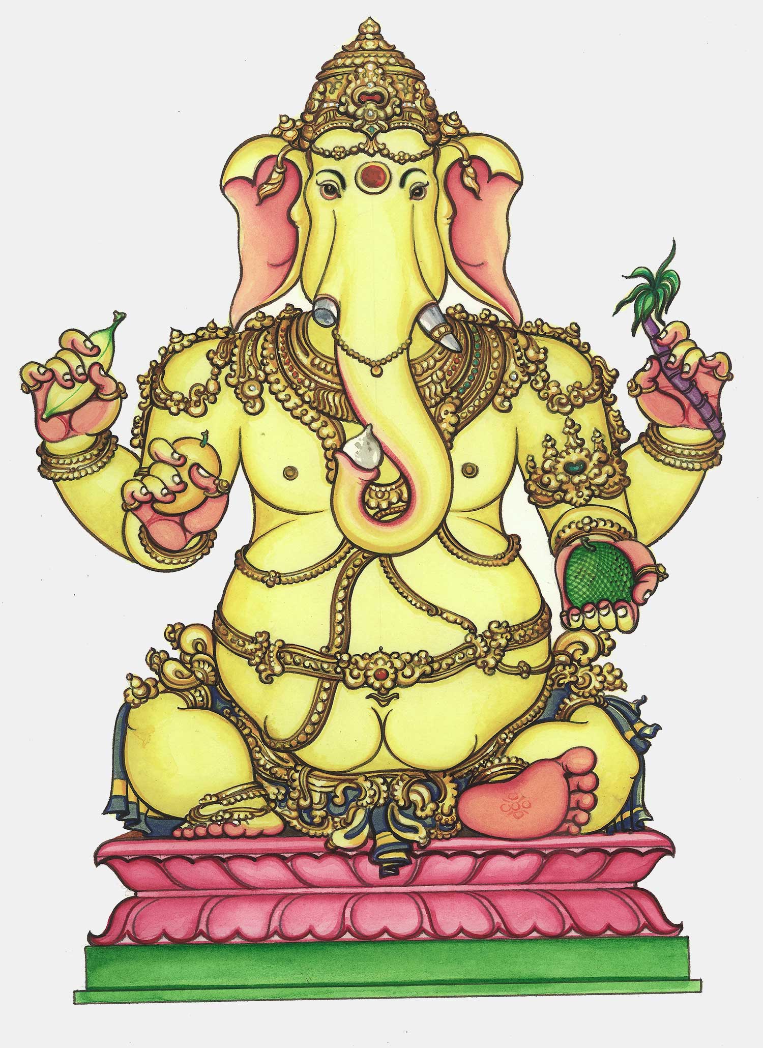 web ready bala ganapati ganesha iconograhy 1