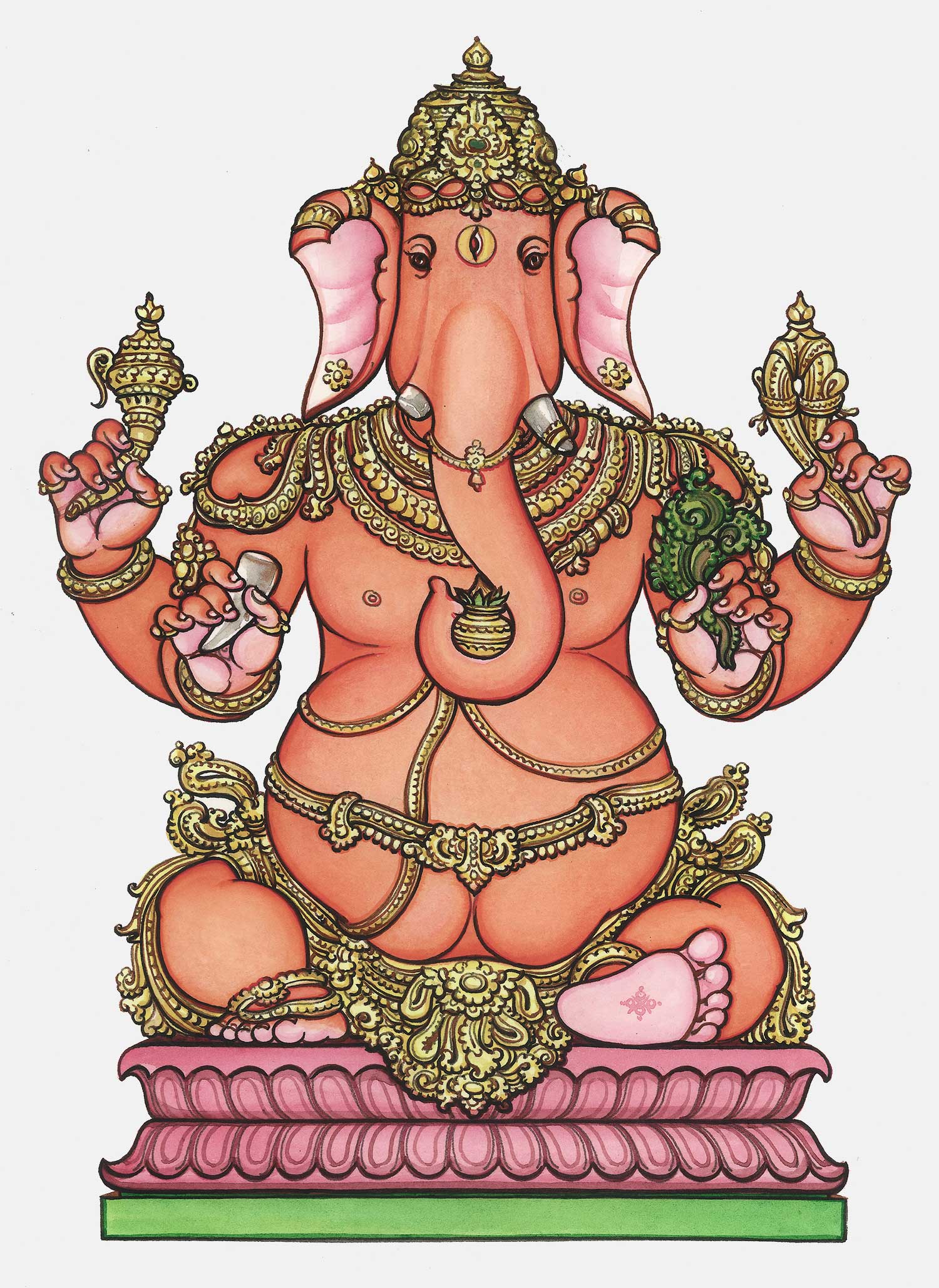 web ready kshipra ganapati ganesha iconograhy 1