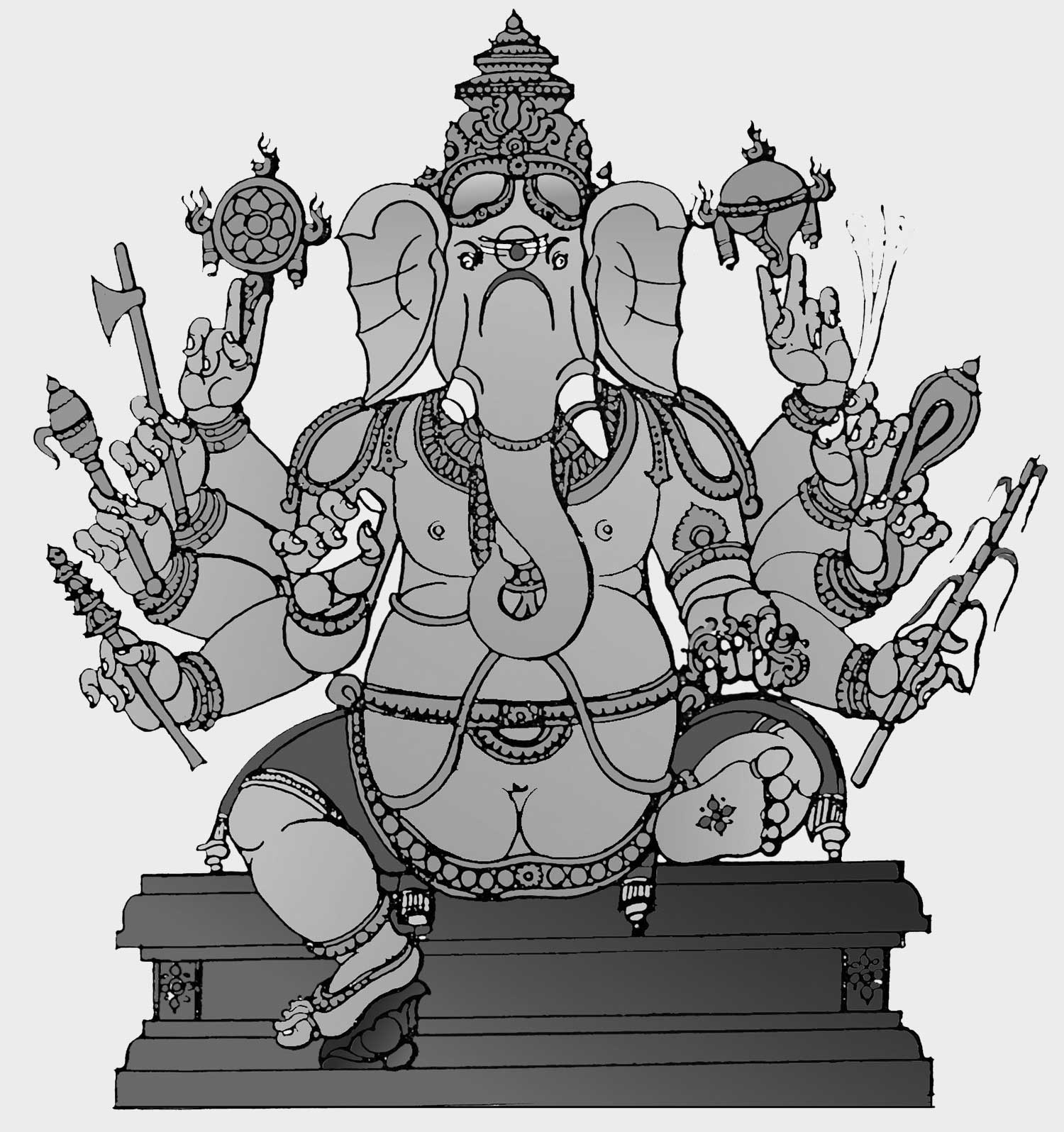 web ready vighna ganapati ganesha iconograhy 1