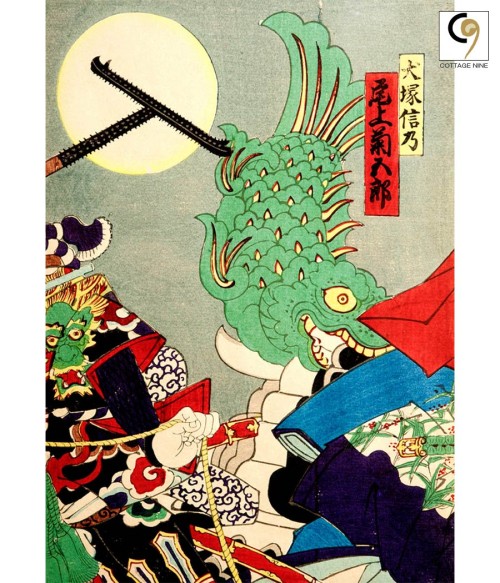 Buy Japanese Kabuki Banzuke Woodblock Prints | Cottage9