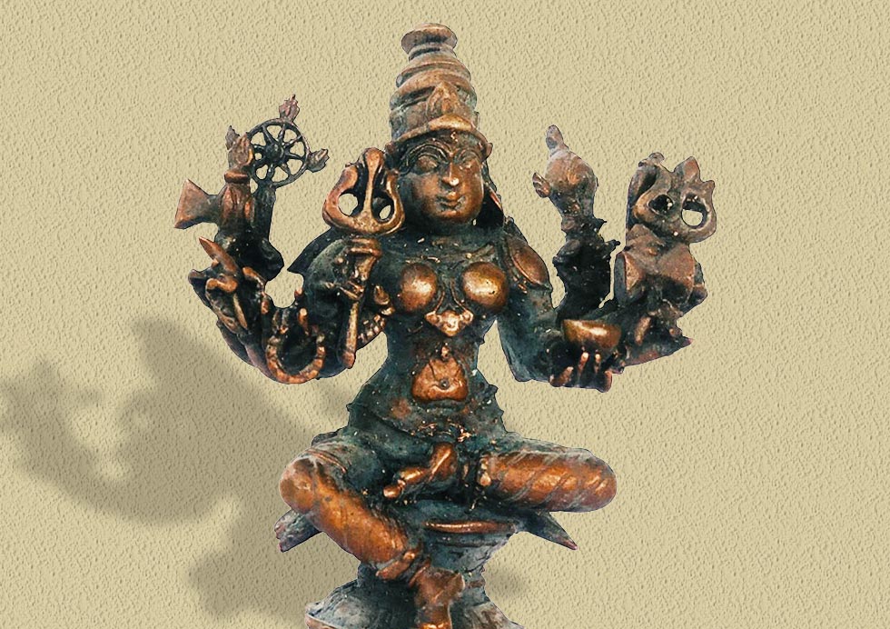 Iconography of 10 armed Durga