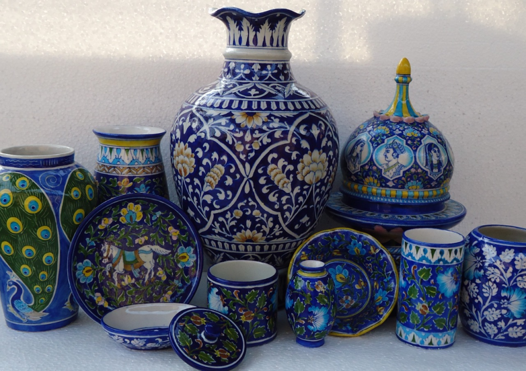 Blue Pottery Rajasthan s Traditional Craft Cottage9