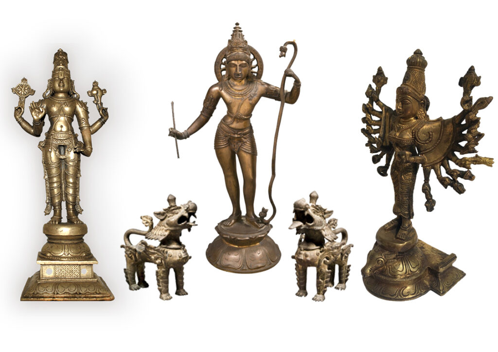 Buying antique brass statues online