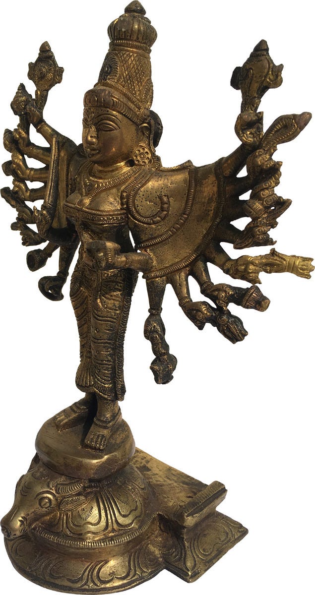 Antique Brass Statues-3