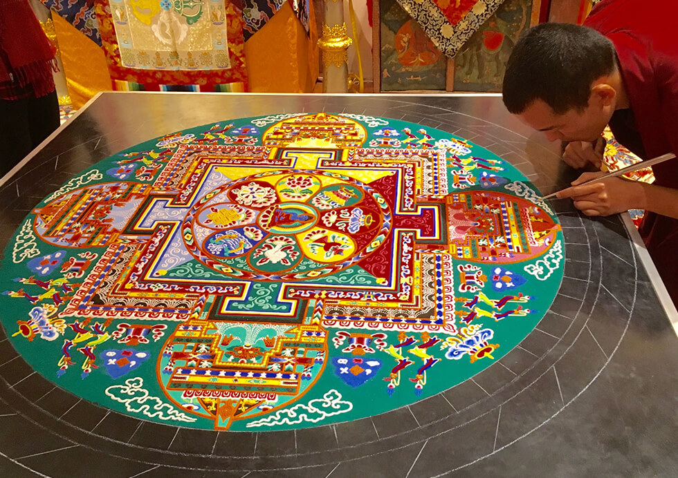 Tibetan buddhist mandalas