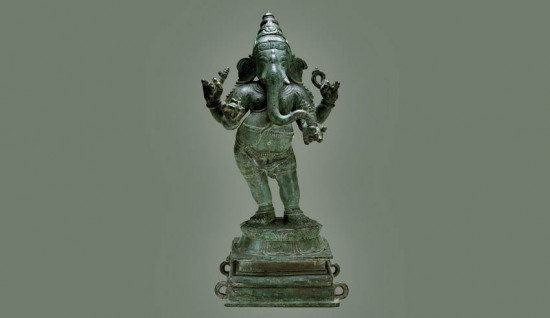 Ganesha chola bronze