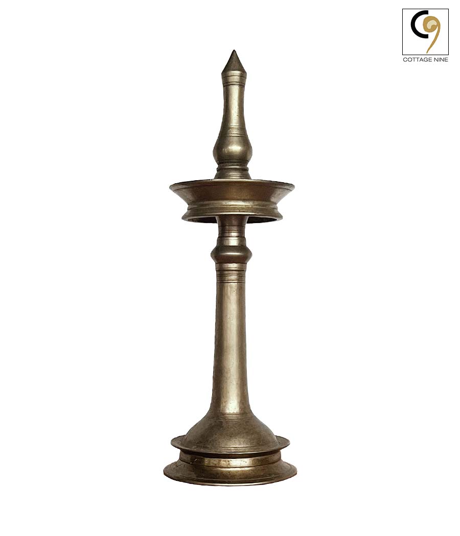 Get this Kerala style Solid Brass Lamp | Cottage9 Metal Lamps