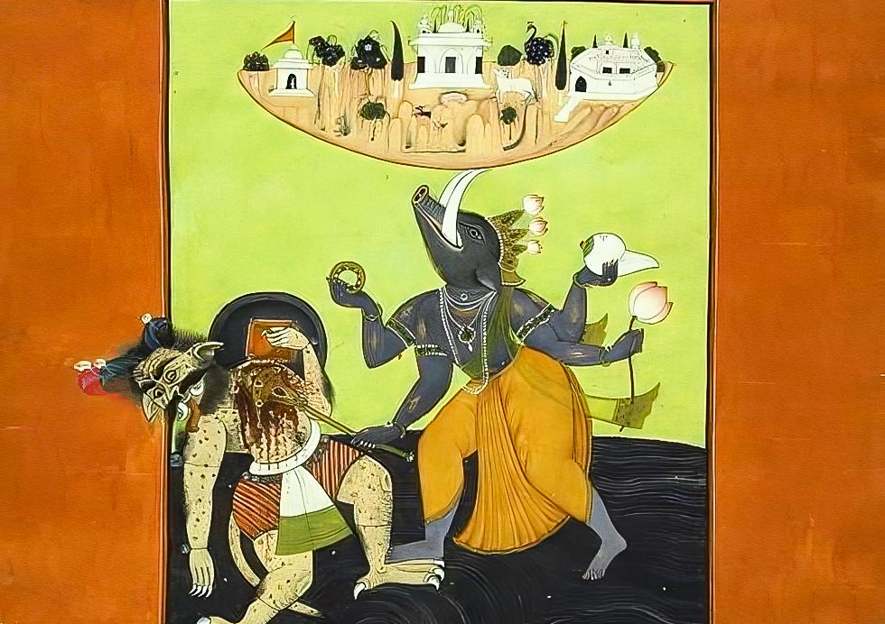 When Vishnu Became A Varaha To Save Bhumi