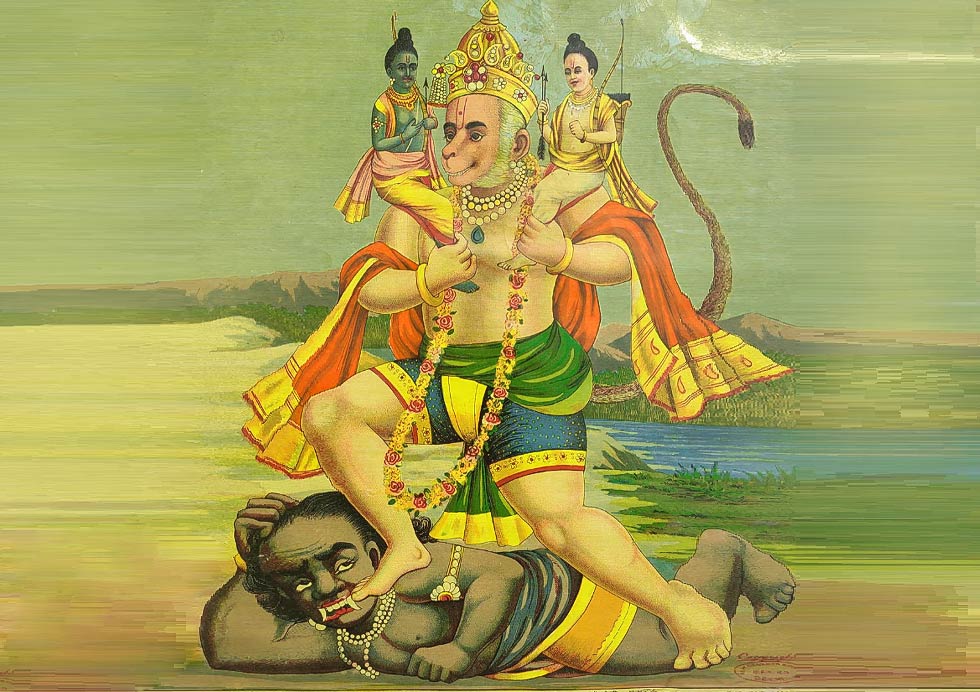 The Five Faces of Panchmukhi Hanuman