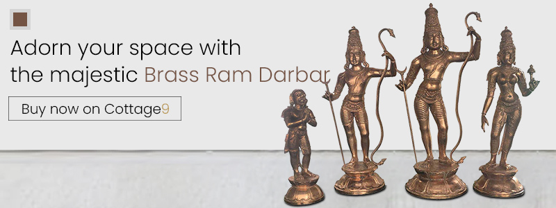 brass ram darbar msetof magnificent brass idlos of sriramasitalakshmanaand hanuman