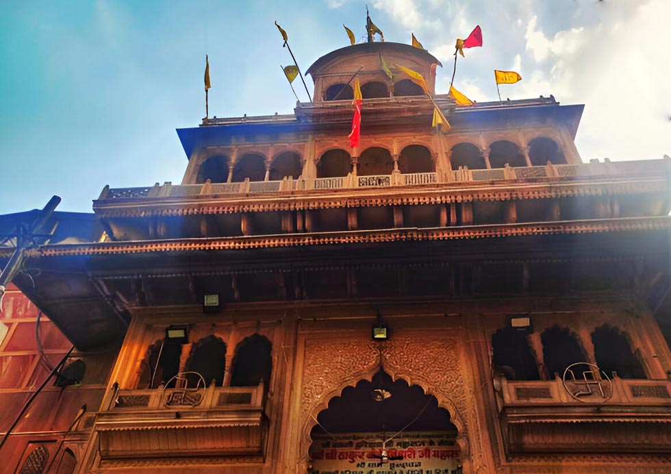 banke bihari temple vrindavan