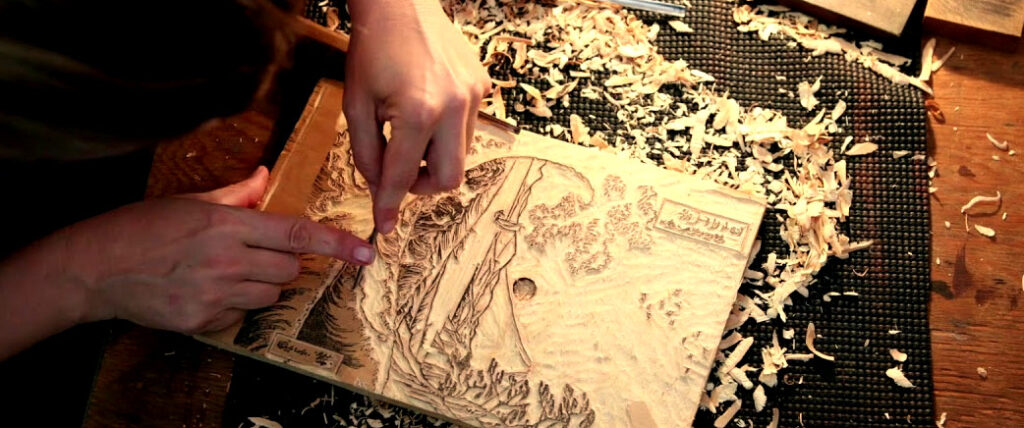 Carving The Design Keyblock