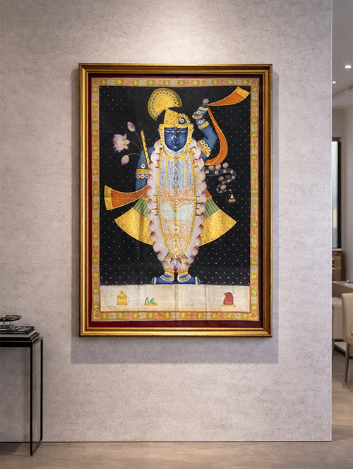 Nathdwara Shrinathji Antique Style Pichwai Painting