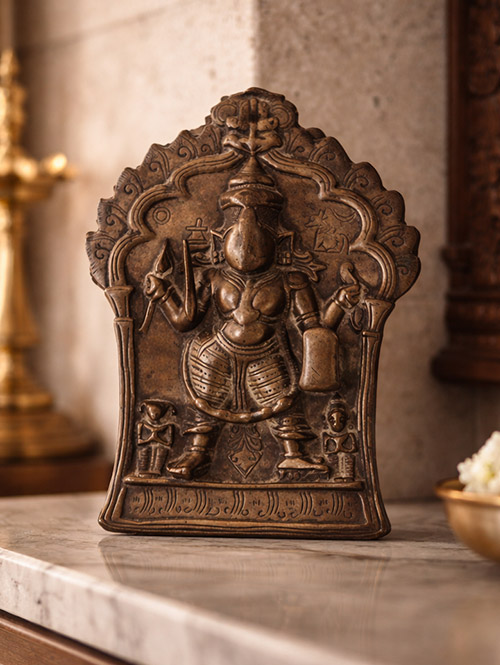 Bronze Shiva Veerabhadra Statue