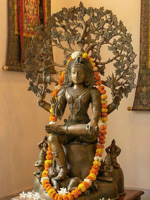 Shiva Dakshinamurti Bronze Masterpiece Statue