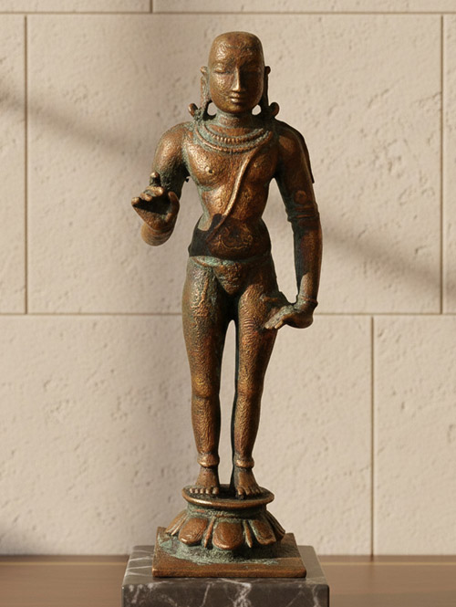 Bala Murugan (Kartikeya) Copper Statue
