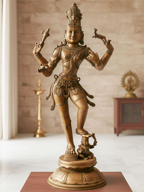 Shiva as Tripurasura Samhara Murti