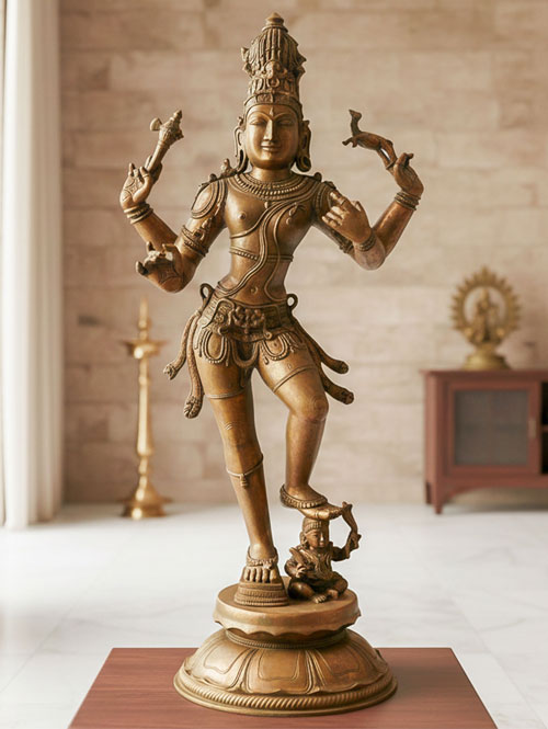 Shiva as Tripurasura Samhara Murti