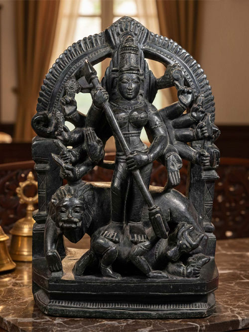 Stone Statue of Parvati Durga