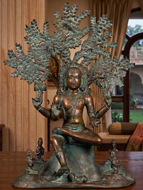 Bronze Sculpture Of Shiva As Dakshina Murti
