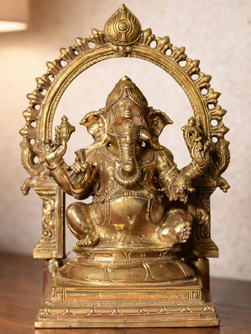 Vinayaka Ganesha South Indian Bronze Idol