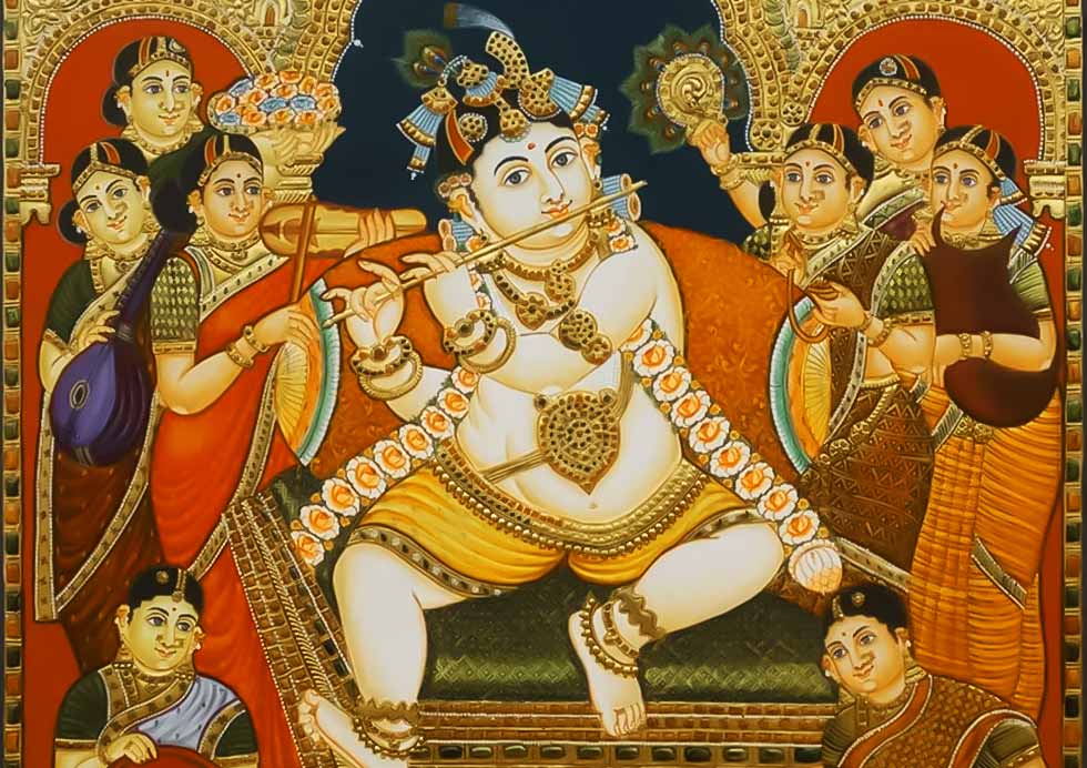 Bring the Story of Lord Krishna to Life with Traditional Statues and Paintings on Janmashtami