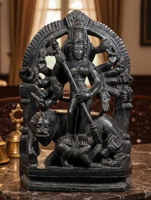Stone Statue of Parvati Durga
