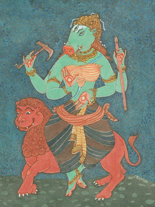 Devi - Varahi Art Print
