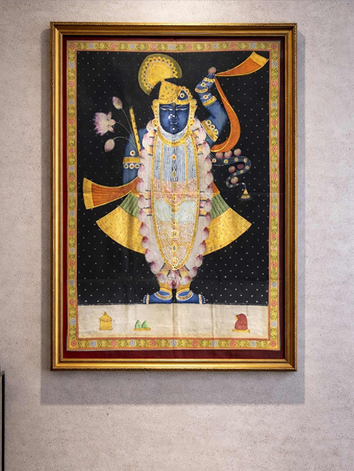 Gopala Krishna South Indian Wood Carving